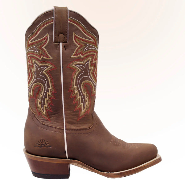 Rio Grande Dolly Western  Boot - Broken horn