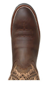 Rio Grande Alaska Work boot - Crazy Tan - Broken horn