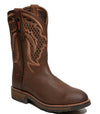 Rio Grande Alaska Work boot - Crazy Tan - Broken horn