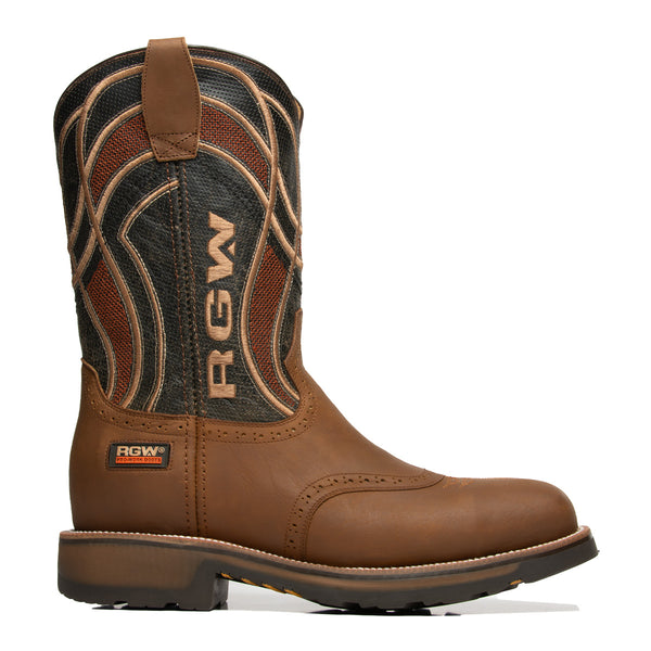 Rio Grande Work Boot Derrik - Broken horn