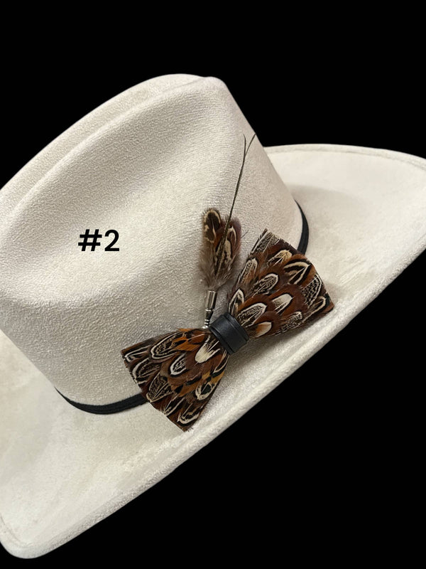 Feather Bow plus Small feather - Broken horn