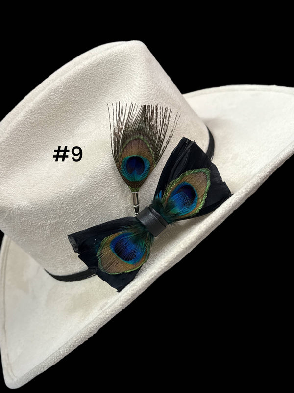 Feather Bow plus Small feather - Broken horn