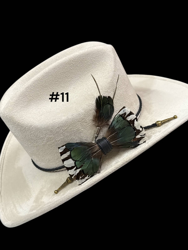 Feather Bow plus Small feather - Broken horn