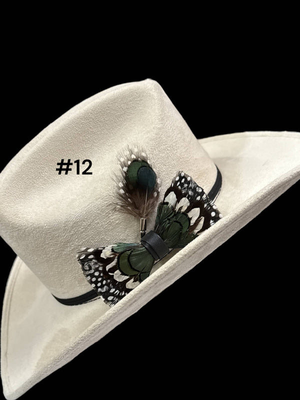 Feather Bow plus Small feather - Broken horn