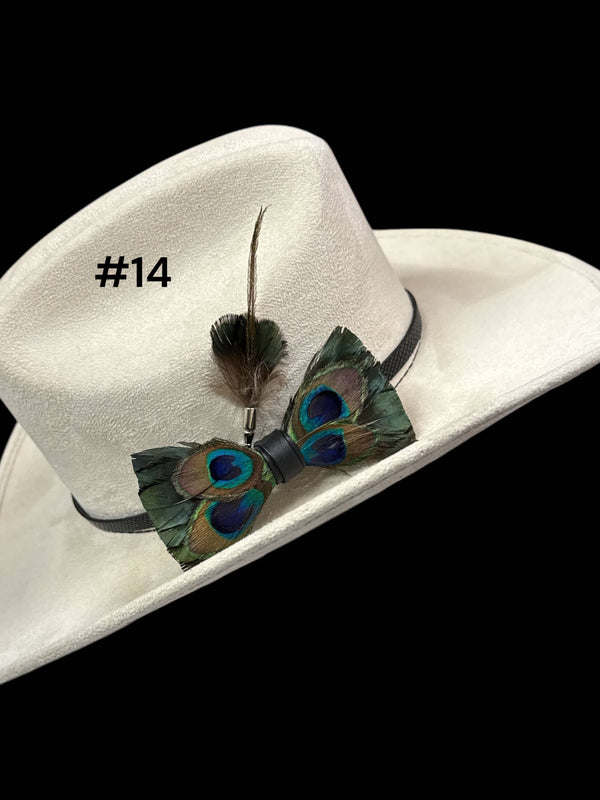 Feather Bow plus Small feather - Broken horn