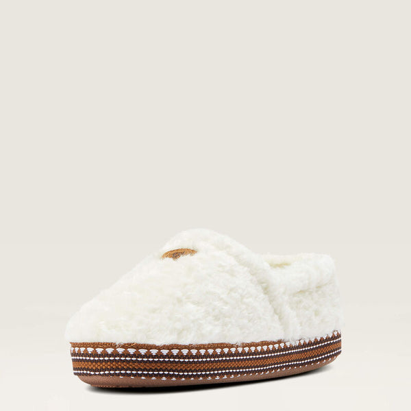 Ariat Girl's Snuggle Slipper - Broken horn