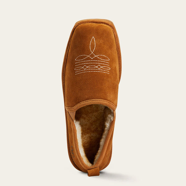 Ariat Lasso Square Toe Slipper - Broken horn
