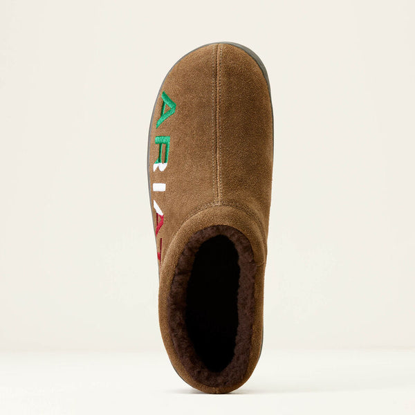 Ariat Logo Hooded Back Slipper - Broken horn