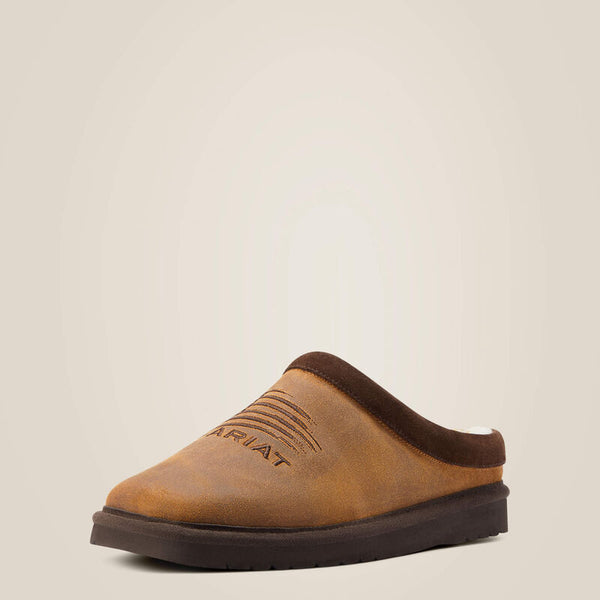 Ariat Mens Patriot Square Toe Slipper - Broken horn