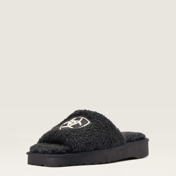 Ariat Women Cozy Chic Square Toe Slipper - Broken horn