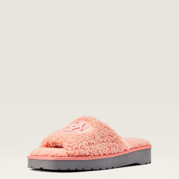 Ariat Women Cozy Chic Square Toe Slipper - Broken horn