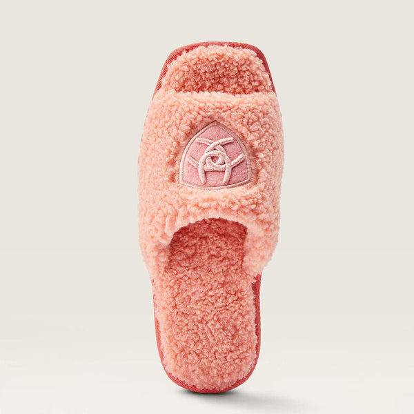 Ariat Women Cozy Chic Square Toe Slipper - Broken horn