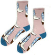 These Boots | Women's Soft Fuzzy Socks - Broken horn