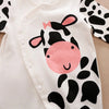 Baby Cow Print Jumpsuit - Broken horn