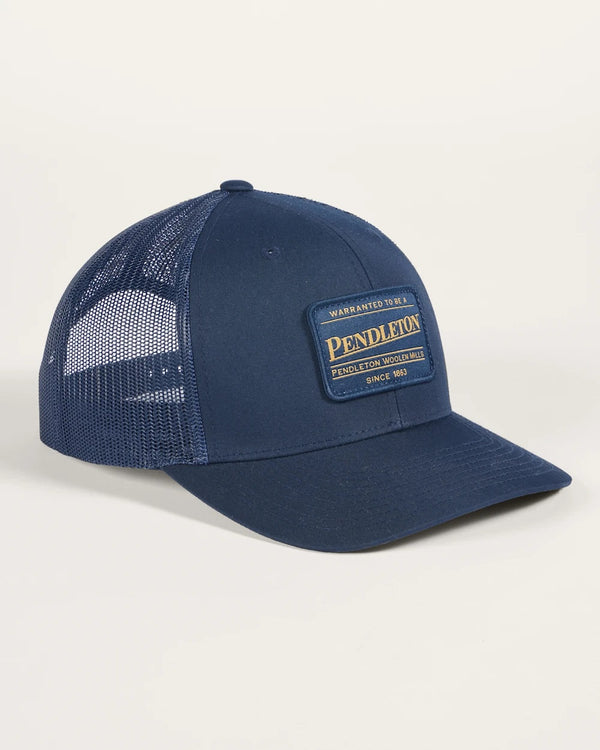 Classic Pendleton Patch Trucker Cap - Broken horn