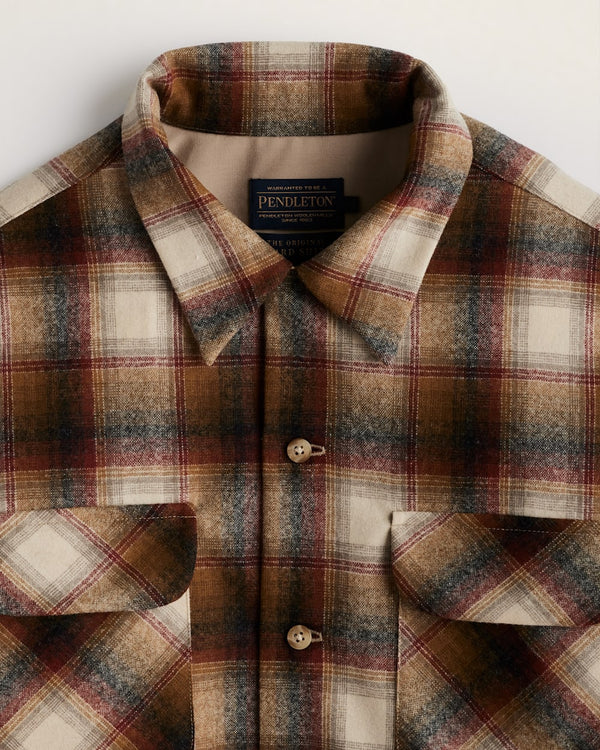 Pendleton Board Shirt - Plaid - Broken horn