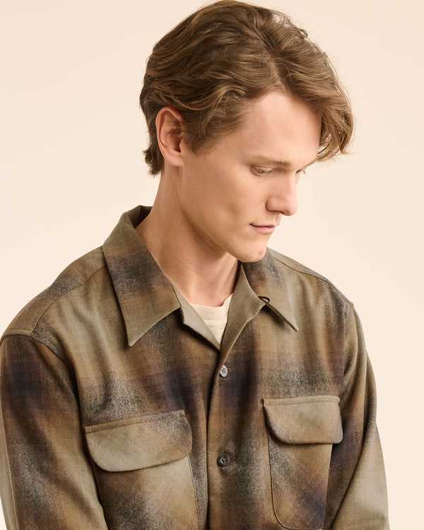 Pendleton Board Shirt - Plaid - Broken horn
