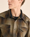 Pendleton Men's Plaid Snap Front Western Canyon Shirt - Broken horn