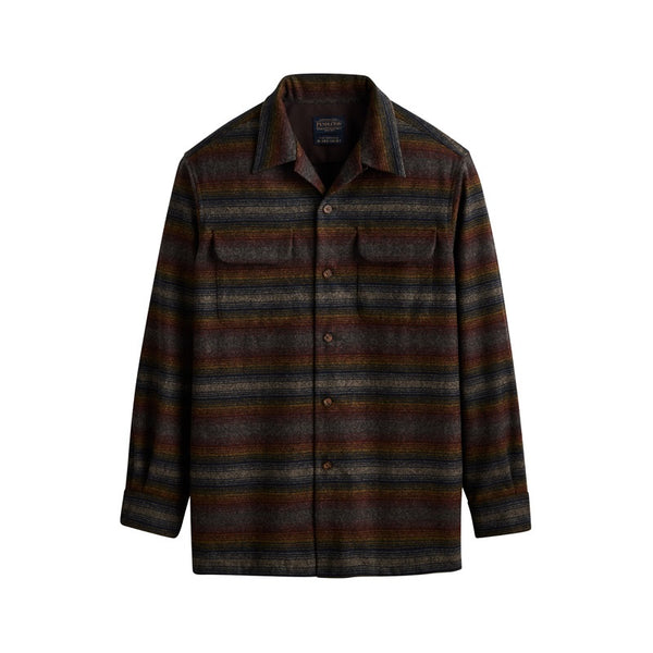 Pendleton Men Striped Board Shirt - Broken horn