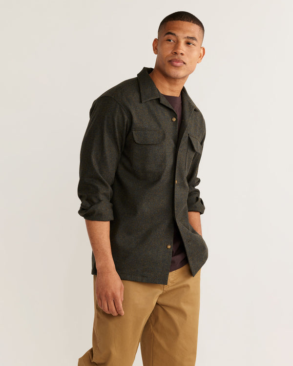 Pendleton Board Shirt - Solid - Broken horn