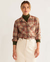 Pendleton Women's Boyfriend Board Shirt - Copper Gold Ombre - Broken horn