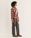 Pendleton Women's Snap Front Canyon Shirt - Red/Navy Ombre - Broken horn