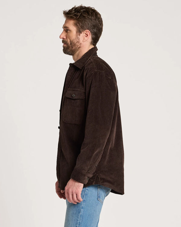 Pendleton Men's Belmont Corduroy Shirt Jacket - Broken horn