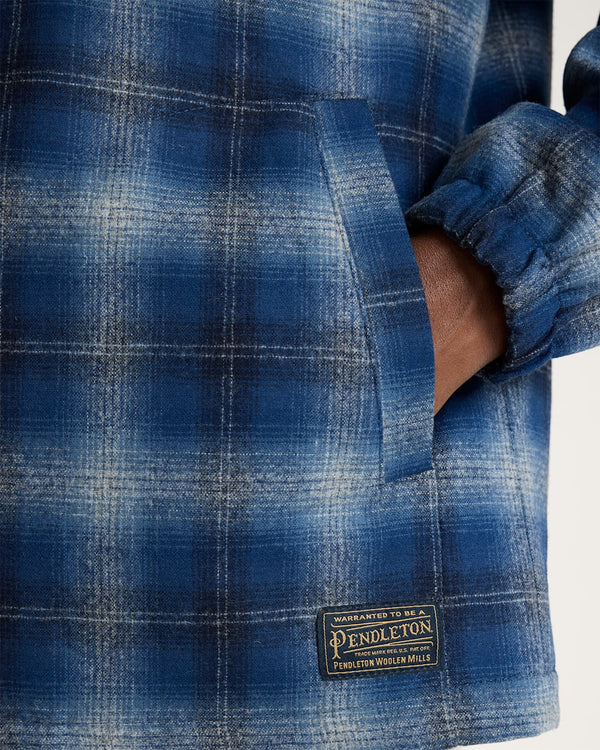 Pendleton Men's Quilted Wool Coaches Jacket - Broken horn