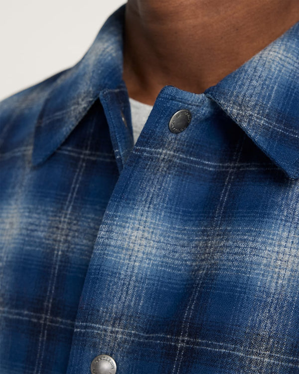 Pendleton Men's Quilted Wool Coaches Jacket - Broken horn