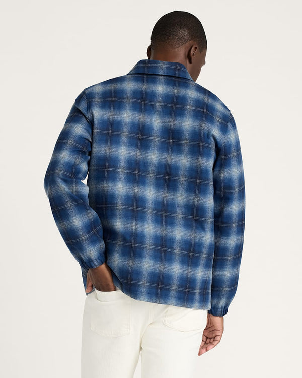 Pendleton Men's Quilted Wool Coaches Jacket - Broken horn