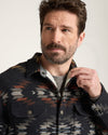 Pendleton Men's Wyeth Falls Cotton Chamois Sherpa-Lined Shirt Jacket - Broken horn