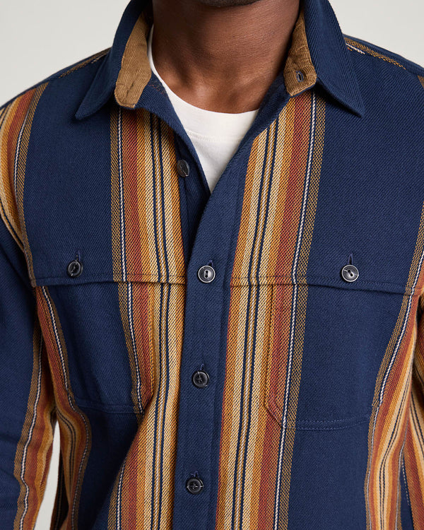 Pendleton Men's Weston Cotton Twill Shirt - Broken horn