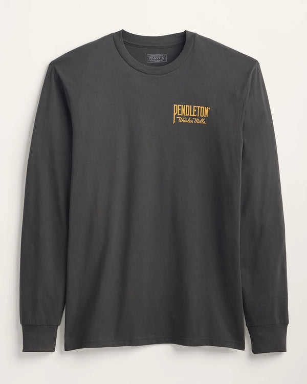 Pendleton Original Western Tee Long Sleeve - Broken horn