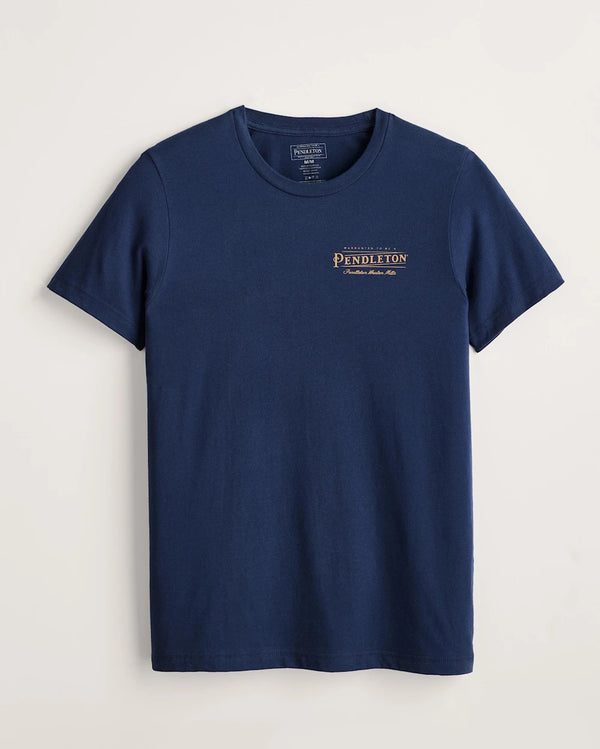 Pendleton Vintage Logo Graphic Tee - Broken horn