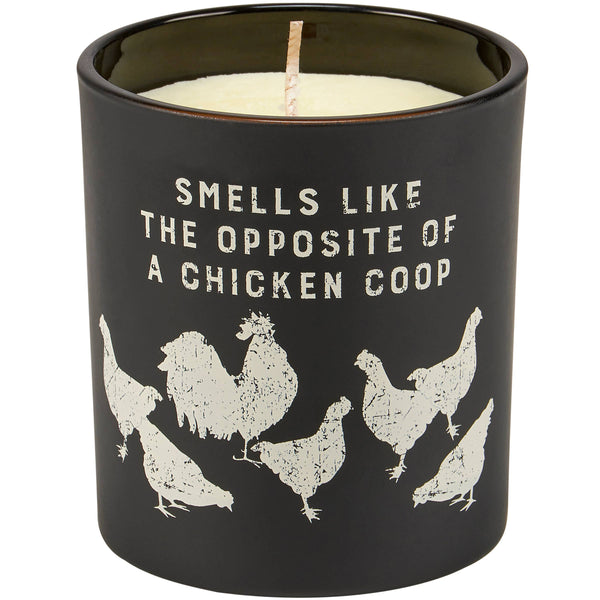 Chicken Coop Candle - Broken horn