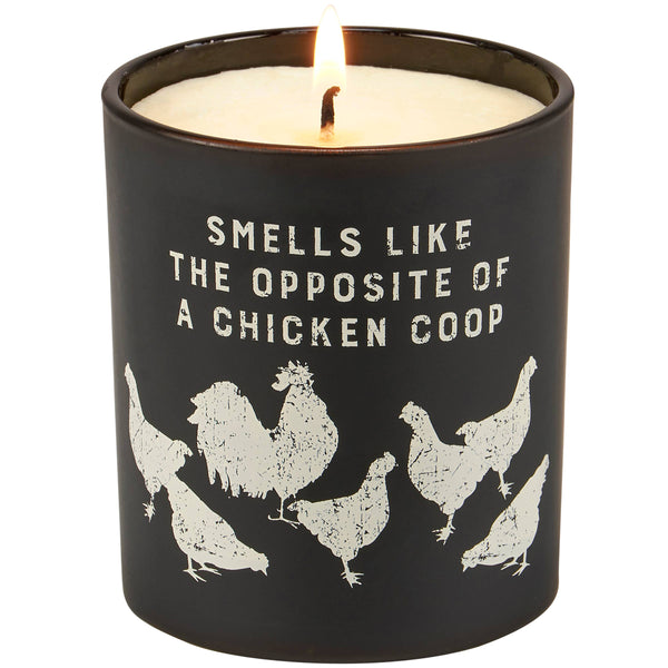 Chicken Coop Candle - Broken horn
