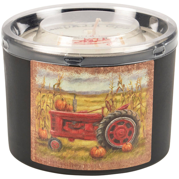 Fall Tractor Candle - Broken horn