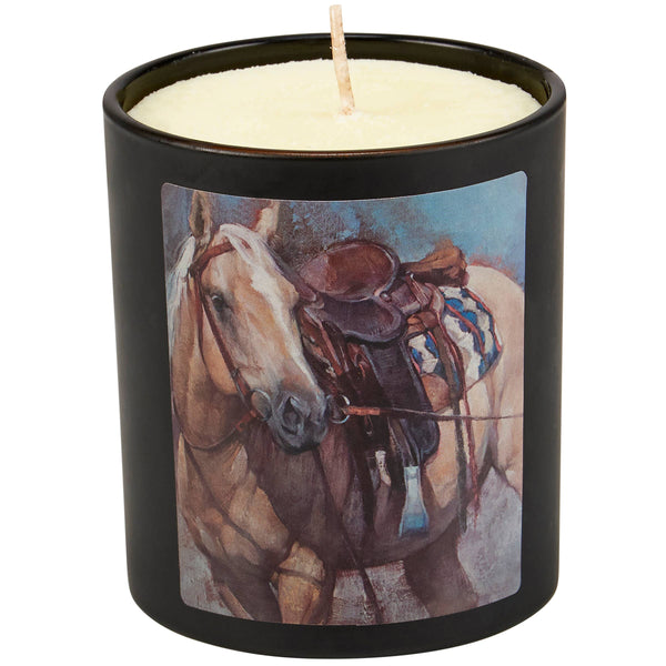 Palomino Candle - Broken horn