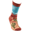 Rather Be Where People Aren't Socks - Broken horn