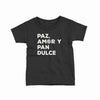 Paz, Amor y Pan Dulce - Smoke Toddler Tee - Broken horn