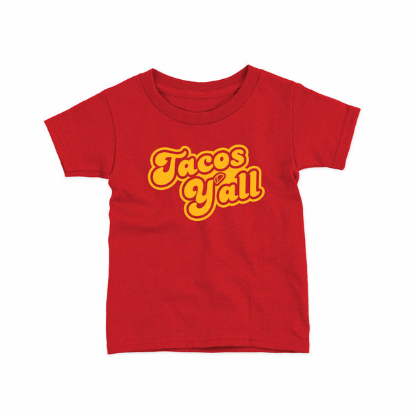Tacos Y'all - Toddler Tee - Broken horn