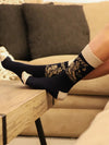 Coffee & Cowponies Socks 6-10 - Broken horn
