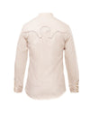 Ranger Charro Shirt with Simple Embroidery - Broken horn