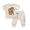 Pony Pals Cowgirl - Infant Western 2-Piece Sleepwear Pajamas - Broken horn