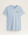 Pendleton Vintage Horseshoe Graphic Tee- Light Blue Gold