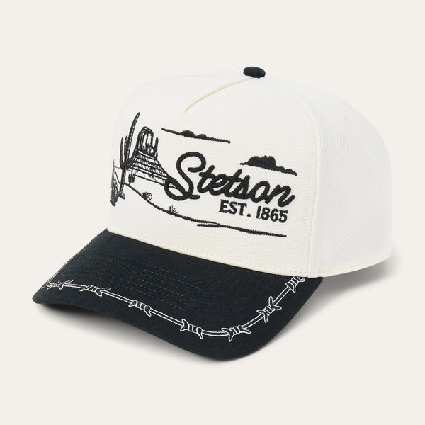 Stetson Cap Landscape Trucker - Broken horn