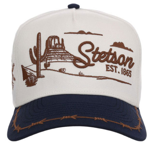 Stetson Cap Landscape Trucker - Broken horn