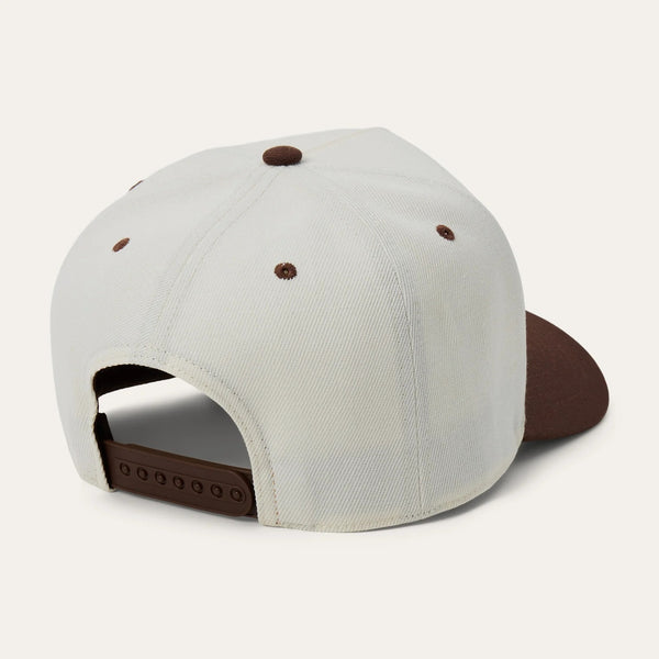 Stetson Cowhide Patch Trucker Cap - Broken horn