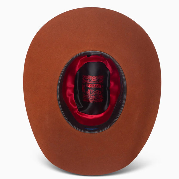 Resistol 6x Cody Johnson The Sp Rust Cowboy Hat - Broken horn