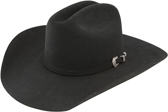 Resistol The Challenger 5X Hat - Black - Broken horn